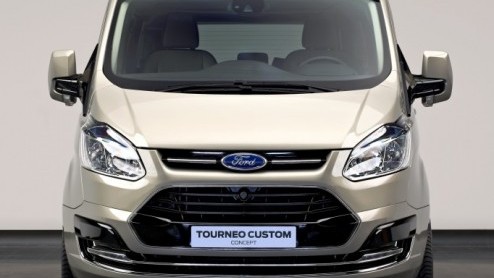 De volgende wereldprimeur op de salon van Genve 2012 is de Ford Tourneo Custom Concept. Deze reus moet de nieuwe standaard gaan worden in de Europese markt voor personenvervoer.