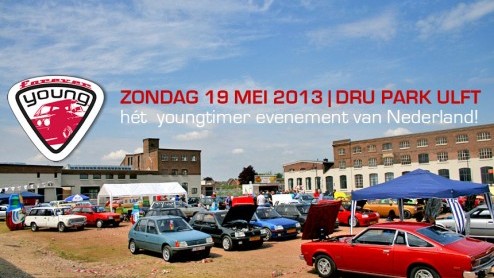 Forever Young 2013 in DRU Park Ulft gaat 19 mei van start. Youngtimer Event met veel youngtimers en honderden liefhebbers.