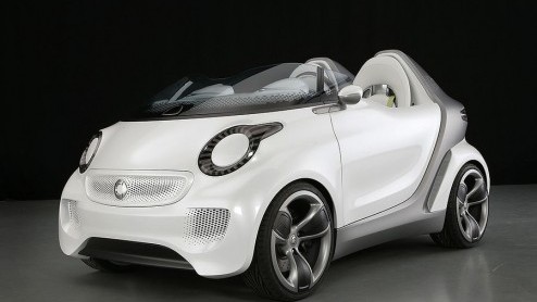 Smart neemt een bijzondere conceptcar mee naar Genve; de forspeed. De luchtige tweezitter is elektrisch aangedreven en toont mogelijk het design van de nieuwe generatie fortwo.