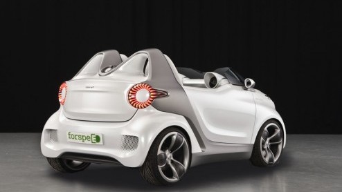 Smart neemt een bijzondere conceptcar mee naar Genve; de forspeed. De luchtige tweezitter is elektrisch aangedreven en toont mogelijk het design van de nieuwe generatie fortwo.