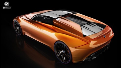De Franse designer Christophe Jourdhui tekende de BMW MZ8 als een eerbetoon aan de BMW 8 Serie en de Z8 van weleer.