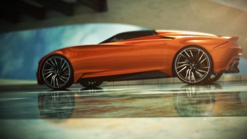 De Franse designer Christophe Jourdhui tekende de BMW MZ8 als een eerbetoon aan de BMW 8 Serie en de Z8 van weleer.