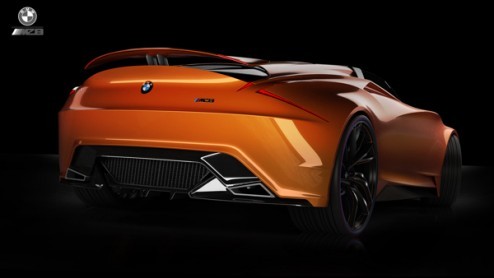 De Franse designer Christophe Jourdhui tekende de BMW MZ8 als een eerbetoon aan de BMW 8 Serie en de Z8 van weleer.