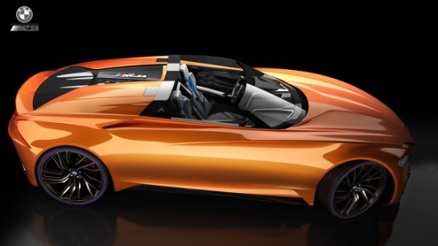 De Franse designer Christophe Jourdhui tekende de BMW MZ8 als een eerbetoon aan de BMW 8 Serie en de Z8 van weleer.