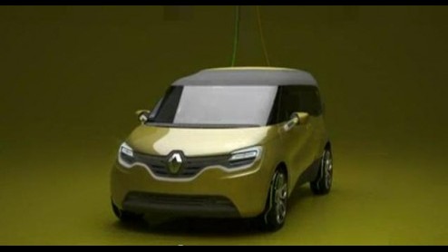 Renault heeft - zoals beloofd - een nieuwe conceptcar onthuld; Frendzy. Hij (of zij?) is groen, ruimtelijk en geschikt voor werk en familie. De Fransen noemen dat een gespleten persoonlijkheid. En dat