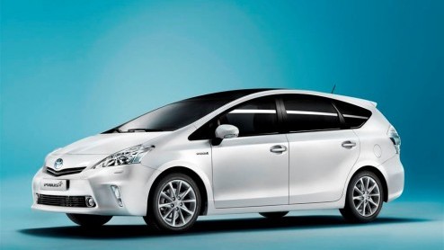 Dit is de nieuwste hybridetelg van Toyota, de Prius Wagon. De belastingvrije MPV debuteert volgende maand op de IAA Frankfurt. De Verso kan zn biezen pakken want de Prius in gezinsverpakking is BPM- 