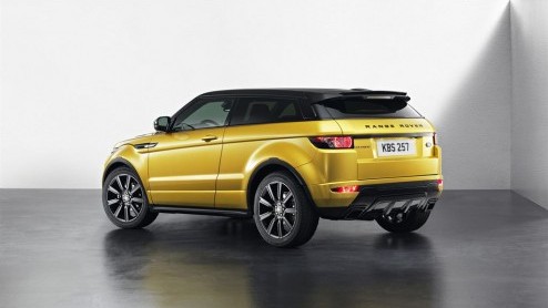Opvallen doe je in de Range Rover Evoque Sicilian Yellow, een limited edition die 79.900 euro kost.