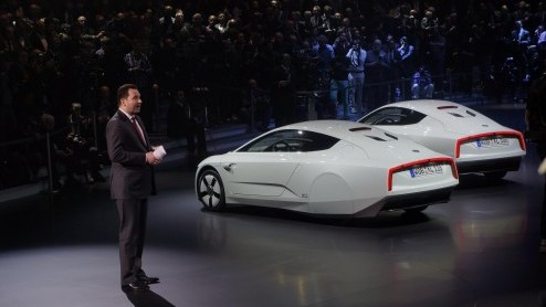 Een rondgang over de autosalon van Genve levert altijd iets mr op.
