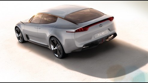 Kia onthult tijdens de Frankfurt Motor Show een krachtige en dynamische conceptauto die de laatste designrichting van het merk vertolkt. Het is de achterwielaangedreven Kia GT Concept met een vierpers