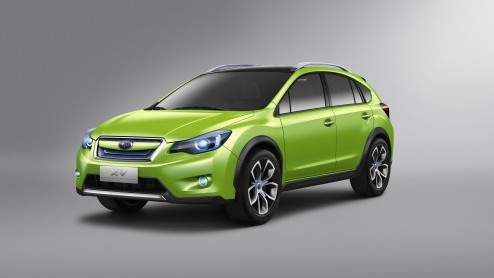 Na geplaag en aankondigingen heeft Subaru vandaag officieel het doek van de XV Concept getrokken. De voorbode van een nieuwe crossover blijkt net als zijn voorganger een opgestoerde, vierwielaangedrev