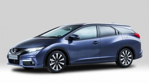 Honda heeft de eerste beelden en enkele details van de Civic Tourer de wereld rond gestuurd. De opvallend gestileerde station, die op de IAA in Frankfurt debuteert, blijkt een heus bagagewonder.