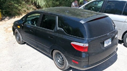 Alhoewel Honda ons doen wilt geloven dat dit een facelift van de alleen in Azi verkochte Airwave ruimtewagen is, gooien wij het over een andere boeg. Bronnen bevestigen dat onder deze mule een hybr