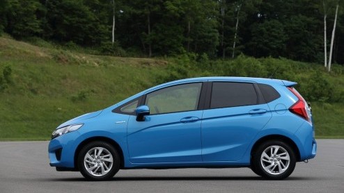 Honda Jazz 2014 laat zich al zien. NIeuwe hybridversie wordt nog zuiniger.