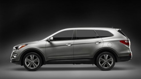 Hyundai Grand Santa Fe nadert in het voorjaar