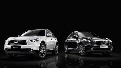Infiniti brengt de FX maar weer eens onder de aandacht en komt met een gelimiteerde versie op de proppen. Voor heel Europa komen er 500 exemplaren van de FX Black en White Edition beschikbaar.