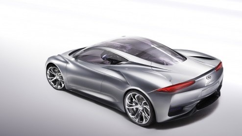 Dit is de conceptauto die Infiniti in gedachten had; de Emerg-E. Dankzij de beelden kent de elektrische sportauto met range extender steeds minder geheimen....