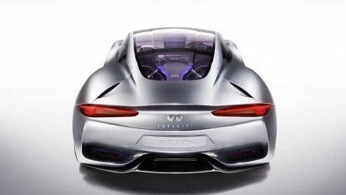 Dit is de conceptauto die Infiniti in gedachten had; de Emerg-E. Dankzij de beelden kent de elektrische sportauto met range extender steeds minder geheimen....