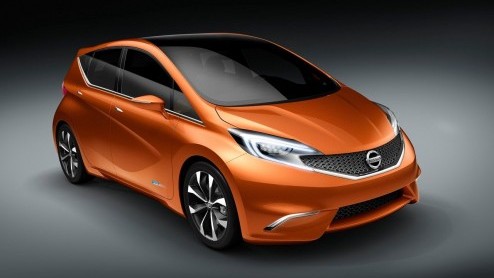 Nissan presenteert dit voorjaar op de Autosalon van Genve de Invivation Concept, een voorproefje van de nieuwe Note die in 2013 op de markt komt. Dit zijn de eerste beelden.