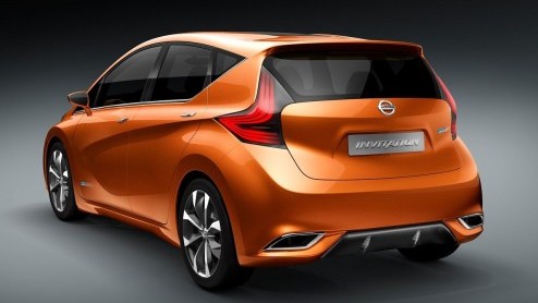 Nissan presenteert dit voorjaar op de Autosalon van Genve de Invivation Concept, een voorproefje van de nieuwe Note die in 2013 op de markt komt. Dit zijn de eerste beelden.