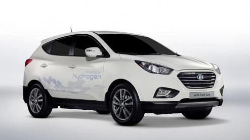 Hyundai begint eind 2012 met de serieproductie van de Hyundai ix35 brandstofcelauto. Doel is om in 2015 1.000 voertuigen te hebben geproduceerd. Na 2015 heeft Hyundai een kleine serie van 10.000 exemp