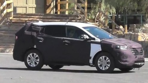 Het is nog vrij stil rondom de nieuwe Hyundai Santa Fe, die in zijn nieuwe gedaante als iX45 door het leven gaat. Toch zijn de Koreanen er al heel druk mee.