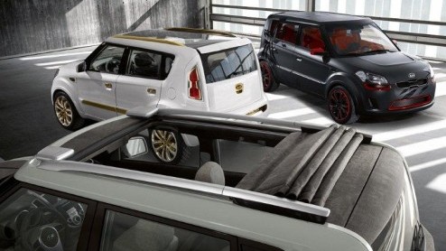 Kia showt met drie Soul conceptautos vandaag een geheel nieuwe fun-kant van het merk. De Diva, Burner en Searcher zijn van de partij. Ook worden in Zwitserland twee eco_ceed conceptautos getoond,