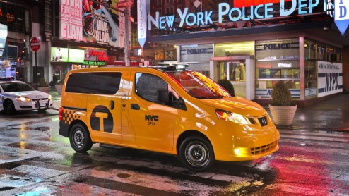 Nissan NV200 New York taxi wordt pas later als hybride beschikbaar