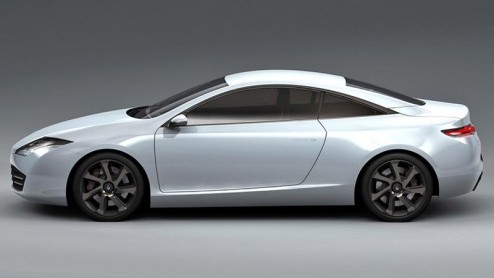 Op de valreep van het weekend nog een nieuwtje. De Renault Laguna Coup concept is gelekt! Hij staat volgende week te blinken op de IAA in Frankfurt, maar nu zijn de eerste beelden al beschikbaar.