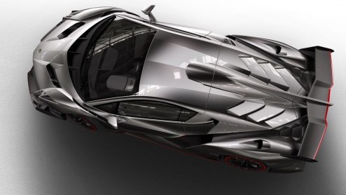 Lamborghini viert zijn vijftig jarig bestaan met deze buitenaardse Veneno.