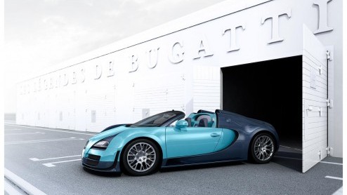 De Veyron Grand Sport Vitesse Jean-Pierre Wimille is de eerste van de 'Legends of Bugatti'.
