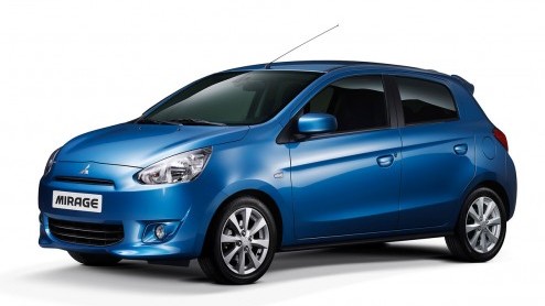 Medio februari verschijnt de kleine Mitsubishi Mirage in de showroom. Door onverwachte last-minute problemen met de merkrechten van de naam Mirage in Europa is de compacte auto omgedoopt tot Space Sta