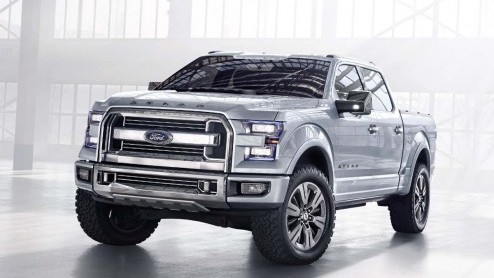 Ford heeft op de autoshow in Detroit zijn toekomstvisie op het pick-up-segment gepresenteerd. Het resultaat is de Atlas Concept, een prototype dat een voorbode is van de nieuwe F-150.