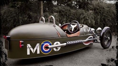 Morgan heeft een prijskaartje gehangen aan de hagelnieuwe Threewheeler. Vanaf september kunnen de eerste exemplaren de weg op voor zo'n 45.000 euro. De orderboeken zijn inmiddels geopend.