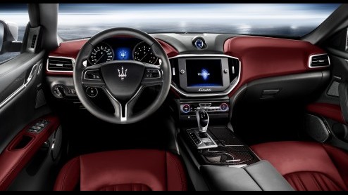 Maserati Ghibli al zichtbaar in volle glorie.