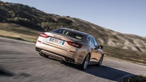 Prijzen Maserati Quattroporte S Q4 V6 bi-turbo 410 pk en GTS 3.8 V8 Bi-turbo 530 pk.