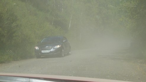 Reisverslag Dag 4 van Mazda Route 3 in Hiroshima to Frankfurter Challenger Tour 2013. Dichte mist, kritiek op het head-up display, een fijne zesbak en solide gebouwd. Weer 550 kilometer erop zitten!