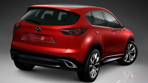 Tijdens de Autosalon presenteert Mazda de wereldpremire van een compacte crossover. De Mazda Minagi concept car belichaamt als compacte crossover Mazdas nieuwe SkyActiv technologien en de nieuwe Ko