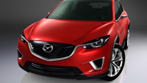 Tijdens de Autosalon presenteert Mazda de wereldpremire van een compacte crossover. De Mazda Minagi concept car belichaamt als compacte crossover Mazdas nieuwe SkyActiv technologien en de nieuwe Ko
