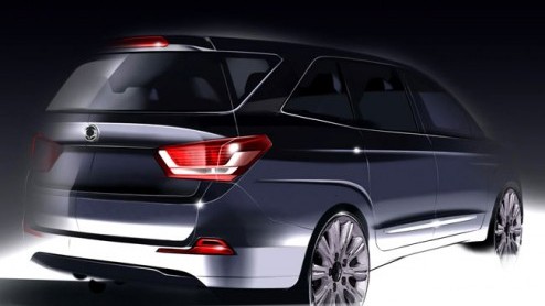 Nieuwe SsangYong Rodius alleen met dieselmotor en vanaf juni bij de dealer.