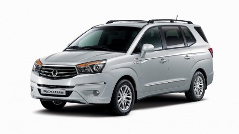 Nieuwe SsangYong Rodius alleen met dieselmotor en vanaf juni bij de dealer.
