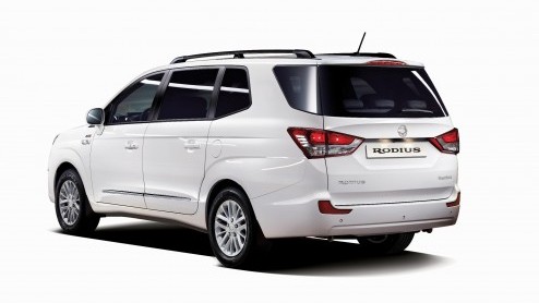 Nieuwe SsangYong Rodius alleen met dieselmotor en vanaf juni bij de dealer.
