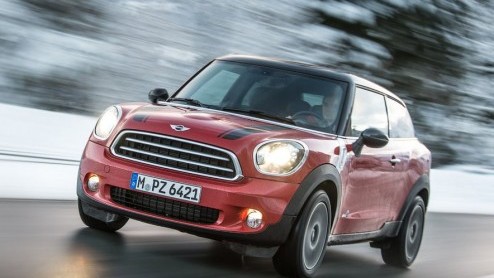 Mini Paceman komt ook met ALL4 beschikbaar.