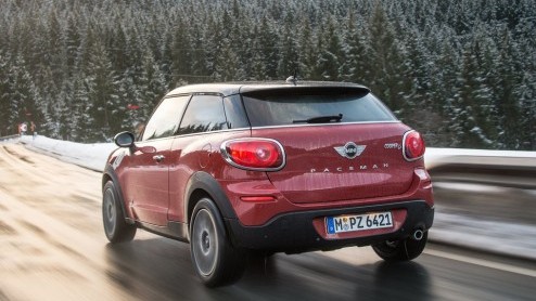 Mini Paceman komt ook met ALL4 beschikbaar.