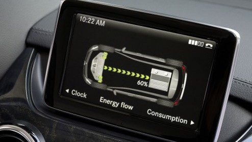 Mercedes heeft in New York de B-klasse Electric Drive onthuld. De auto zou 200 kilometer lokaal emissievrij kunnen rijden, maar heeft desondanks een pittige inborst met een 136 pk sterke elektromotor.