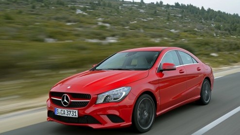 Autotest Mercedes-Benz CLA 200/250/220 CDI, de nieuwe vierdeurscoupe van Mercedes-Benz.