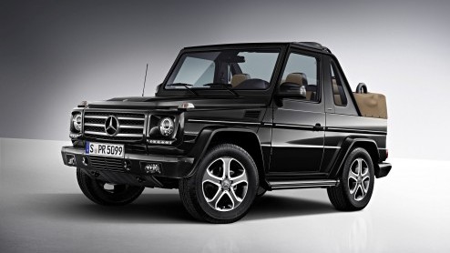 Mercedes G 500 Cabriolet uit productie als Final Edition in een oplage van 200 stuks.