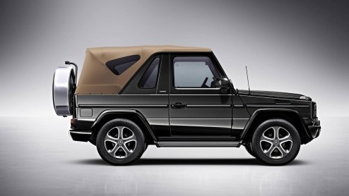 Mercedes G 500 Cabriolet uit productie als Final Edition in een oplage van 200 stuks.