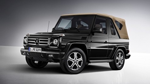Mercedes G 500 Cabriolet uit productie als Final Edition in een oplage van 200 stuks.