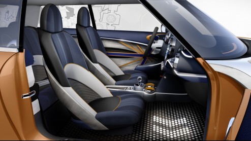 De MINI Vision is een studiemodel van de nieuwe Mini, die volgend jaar in Nederland in productie zal gaan.