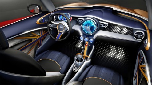 De MINI Vision is een studiemodel van de nieuwe Mini, die volgend jaar in Nederland in productie zal gaan.